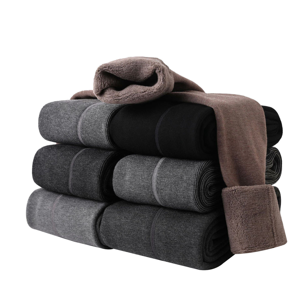 Leggings Thermiques Femme | Doublés Polaire, Rayures & Avec Pieds