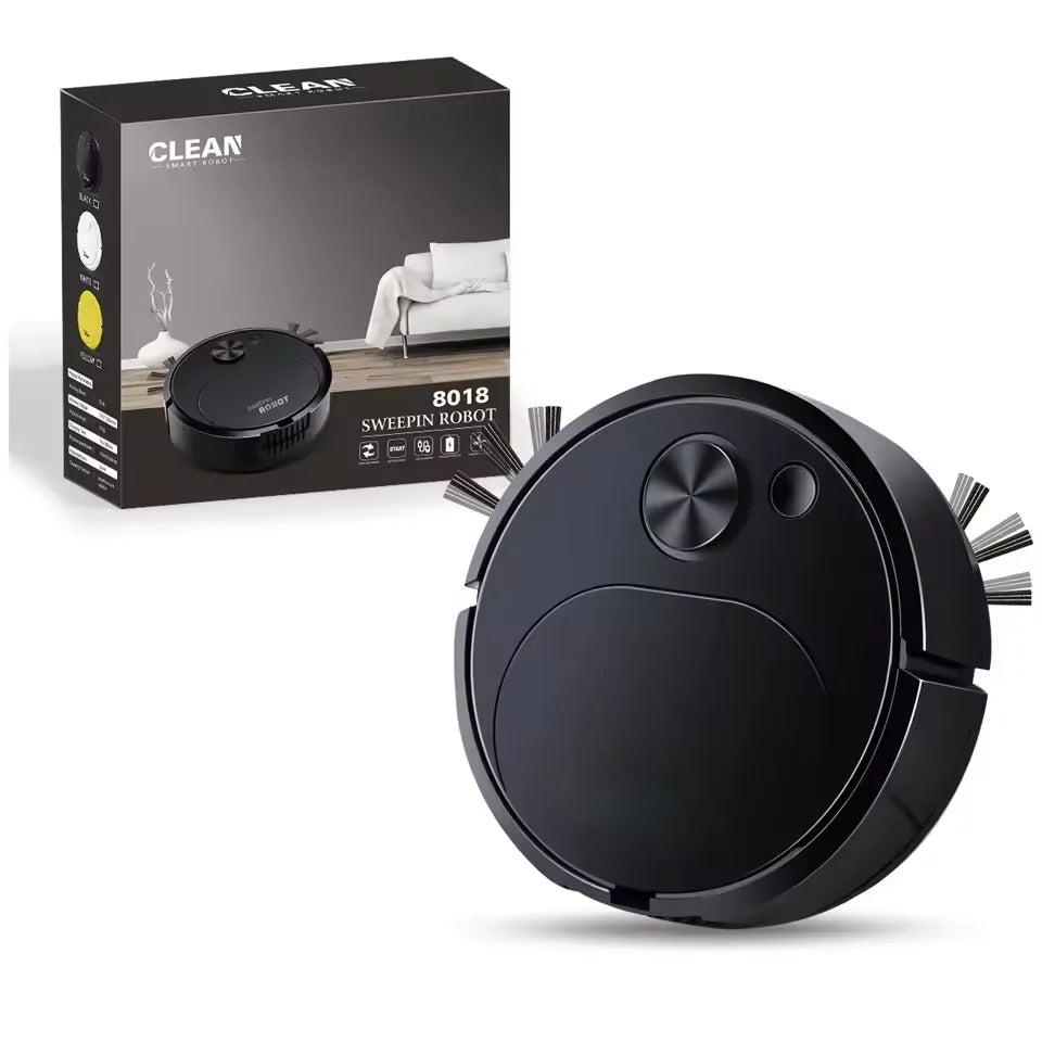 Robot aspirateur 3-en-1 | Aspire, Balaye & Nettoie automatiquement