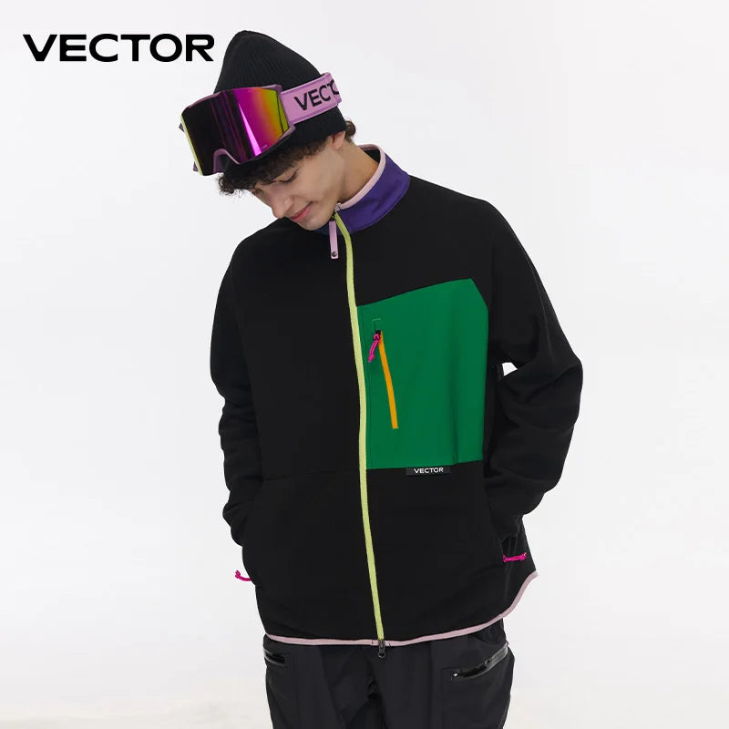 Veste Polaire Femme VECTOR | Chaude, Imperméable & Stylée | Automne-Hiver