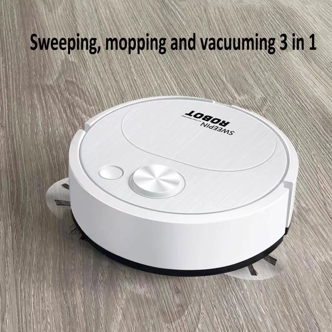 Robot aspirateur 3-en-1 | Aspire, Balaye & Nettoie automatiquement