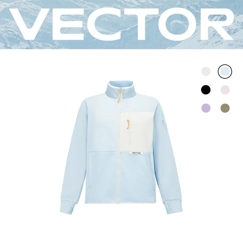 Veste Polaire Femme VECTOR | Chaude, Imperméable & Stylée | Automne-Hiver