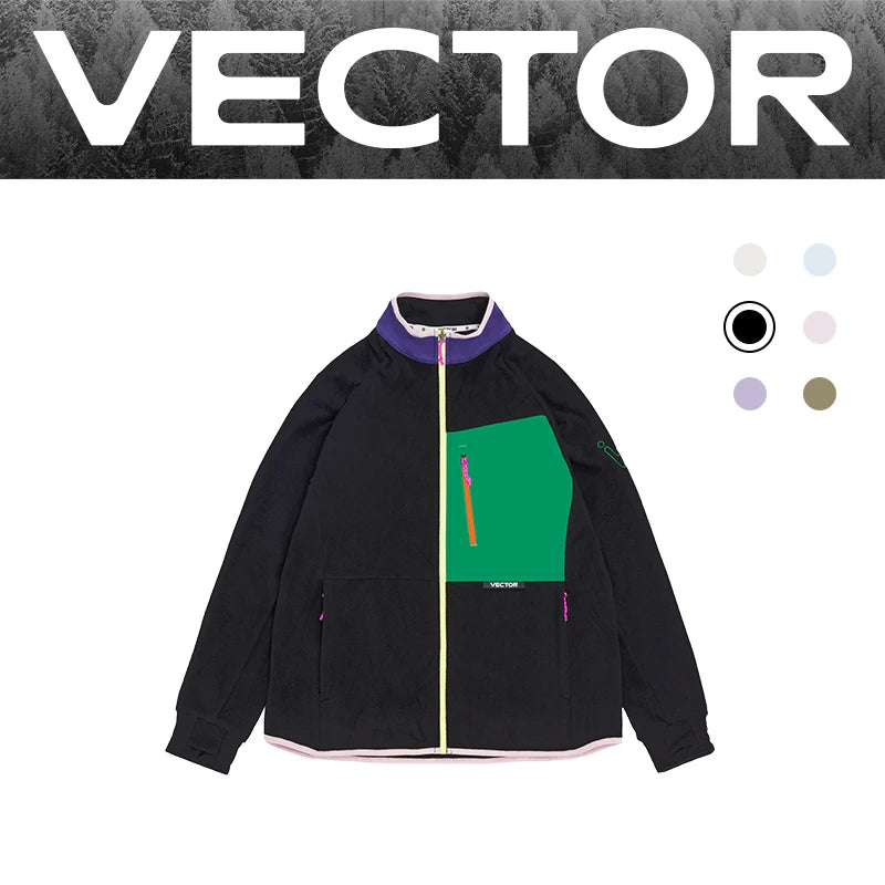 Veste Polaire Femme VECTOR | Chaude, Imperméable & Stylée | Automne-Hiver