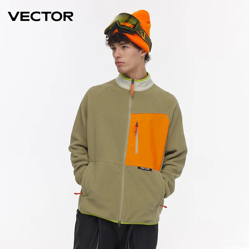 Veste Polaire Femme VECTOR | Chaude, Imperméable & Stylée | Automne-Hiver
