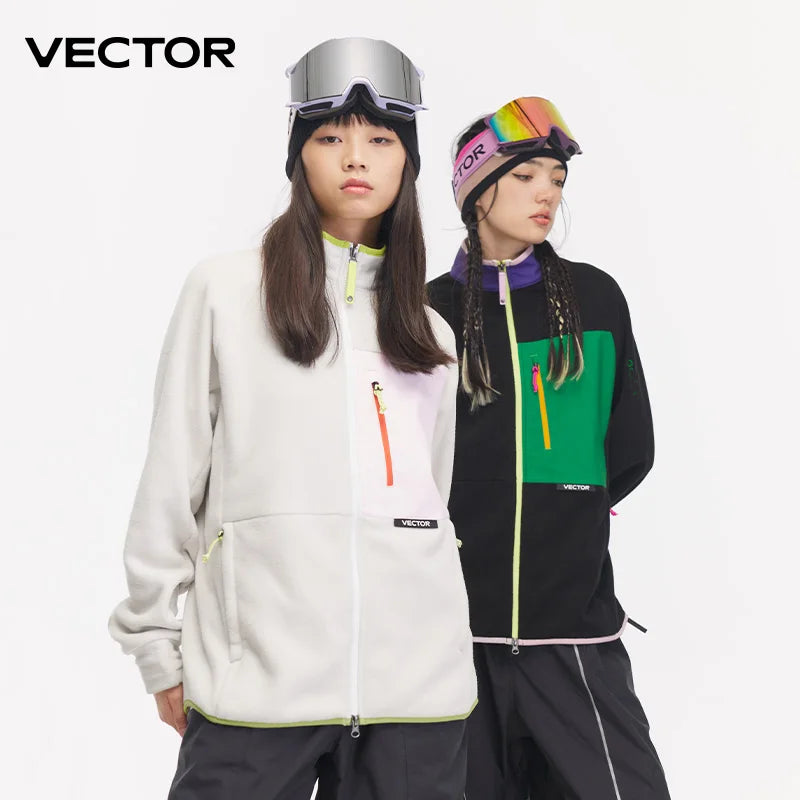 Veste Polaire Femme VECTOR | Chaude, Imperméable & Stylée | Automne-Hiver