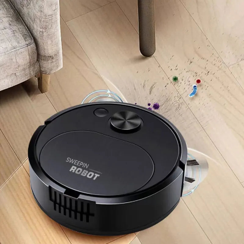 Robot aspirateur 3-en-1 | Aspire, Balaye & Nettoie automatiquement