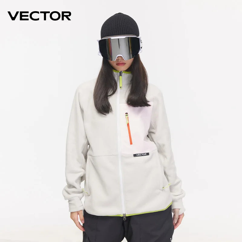 Veste Polaire Femme VECTOR | Chaude, Imperméable & Stylée | Automne-Hiver