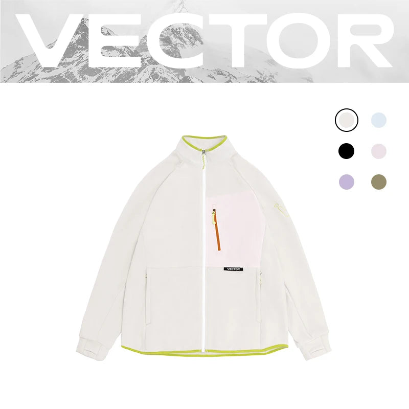 Veste Polaire Femme VECTOR | Chaude, Imperméable & Stylée | Automne-Hiver